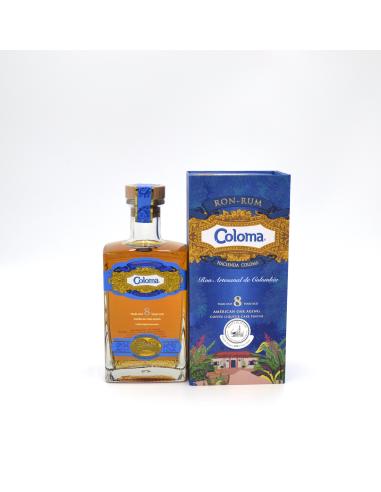 Coloma 8 ans Rhum Vieux Colombie Hacienda